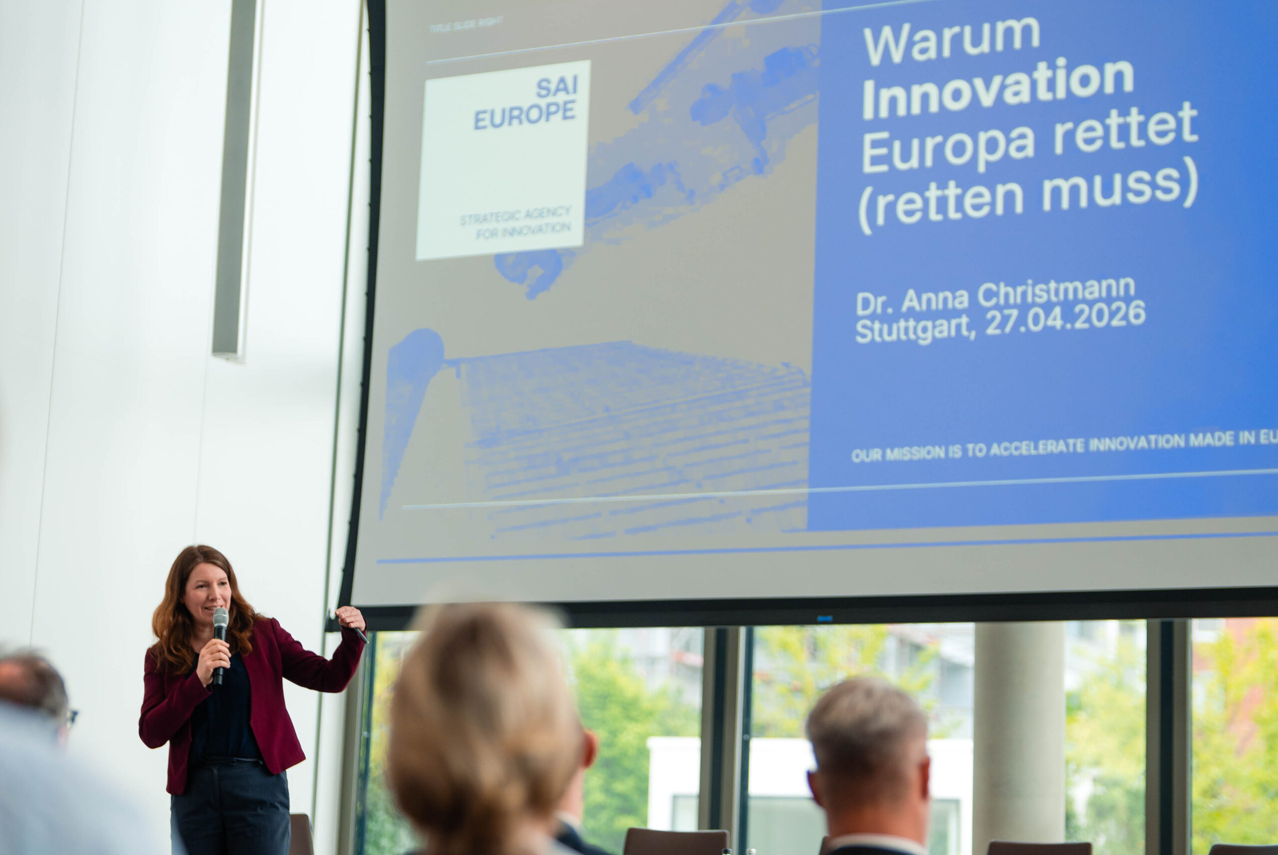 Keynote Präsentation von Dr. Anna Christmann