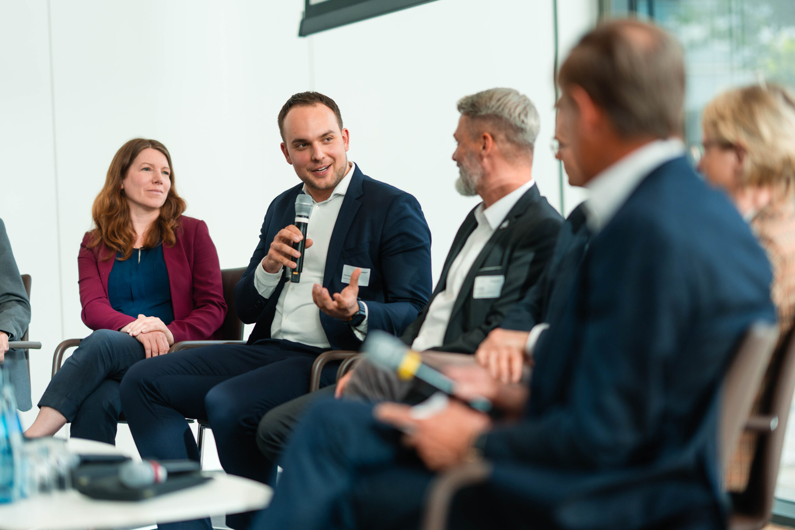 Gemeinsame Diskussion mit Vertreterinnen und Vertretern des Ökosystems