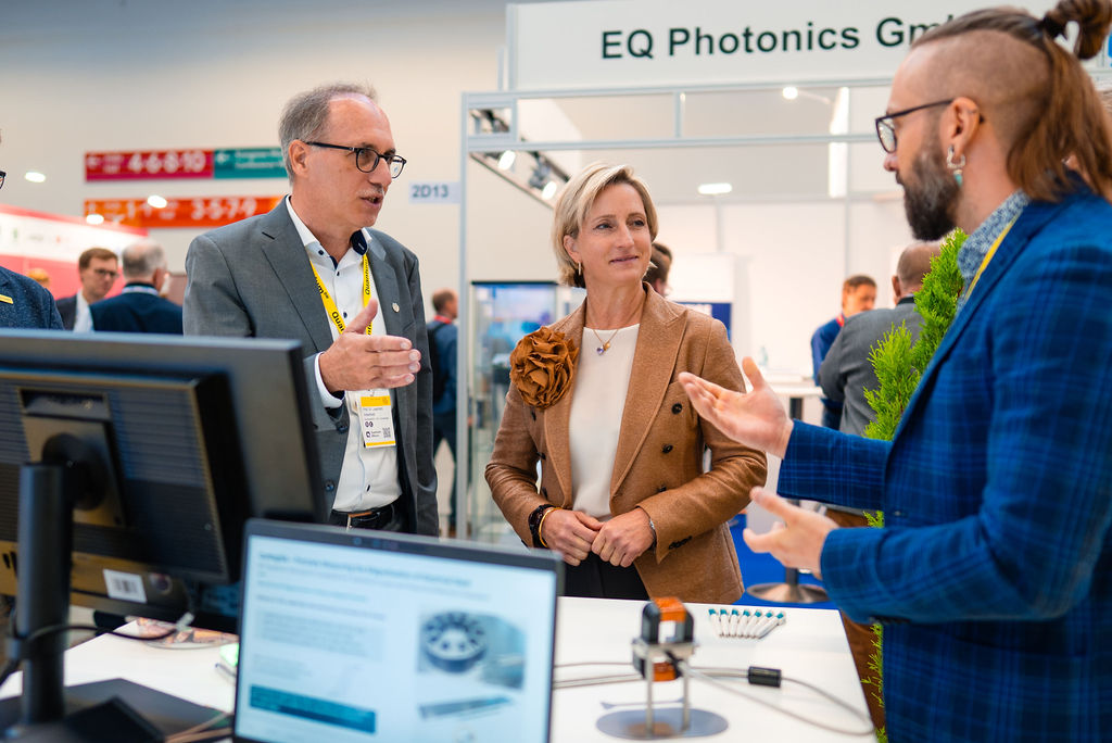 Rundgang der Ministerin Dr. Nicole Hoffmeister-Kraut, Ministerium für Wirtschaft, Handwerk und Tourismus